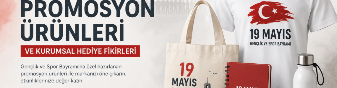 19 Mayıs İçin Promosyon Ürünleri ve Kurumsal Hediye Fikirleri