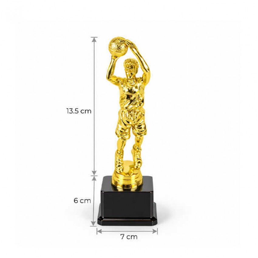Basketbolcu Ödül Kupası Altın - 140mm