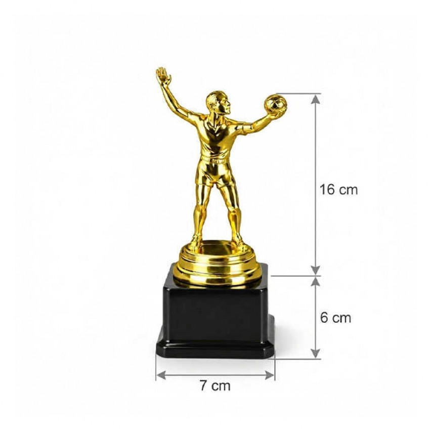 Voleybolcu Ödül Kupası Altın - 140mm
