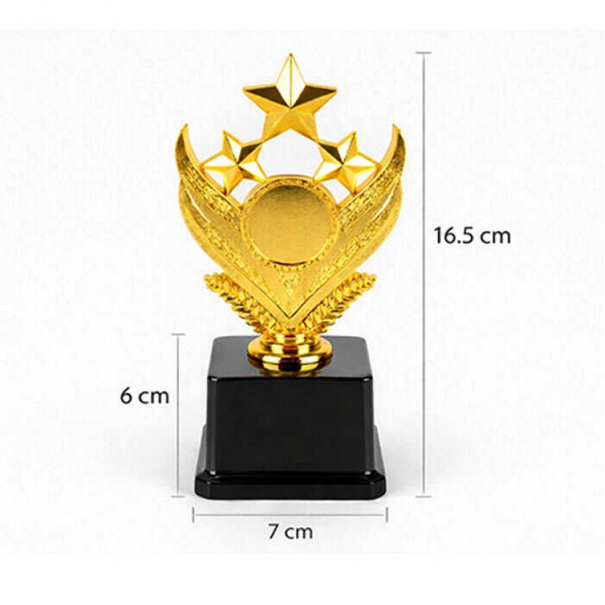 Yıldızlı Zafer Ödül Kupası Altın - 165mm