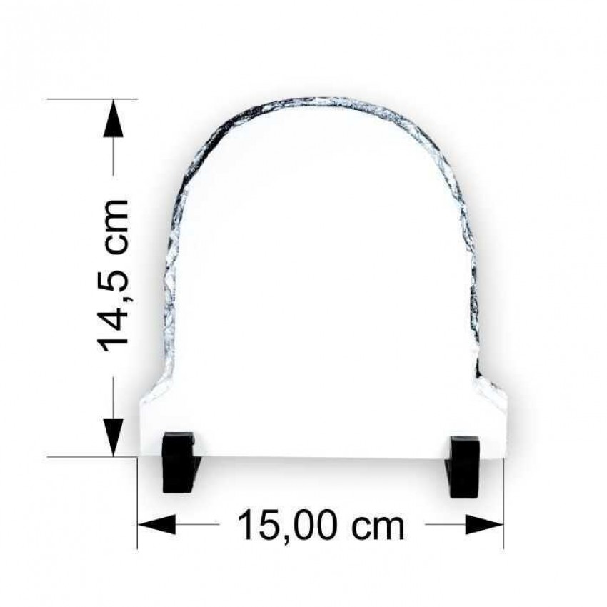 Parlak Sublimasyon Oval Taş SH-01