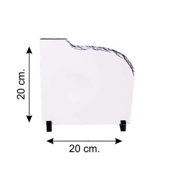 Sublimasyon Oval Taş SH08 (Sol) 20x20