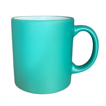 Mat Turkuaz Kupa Bardak