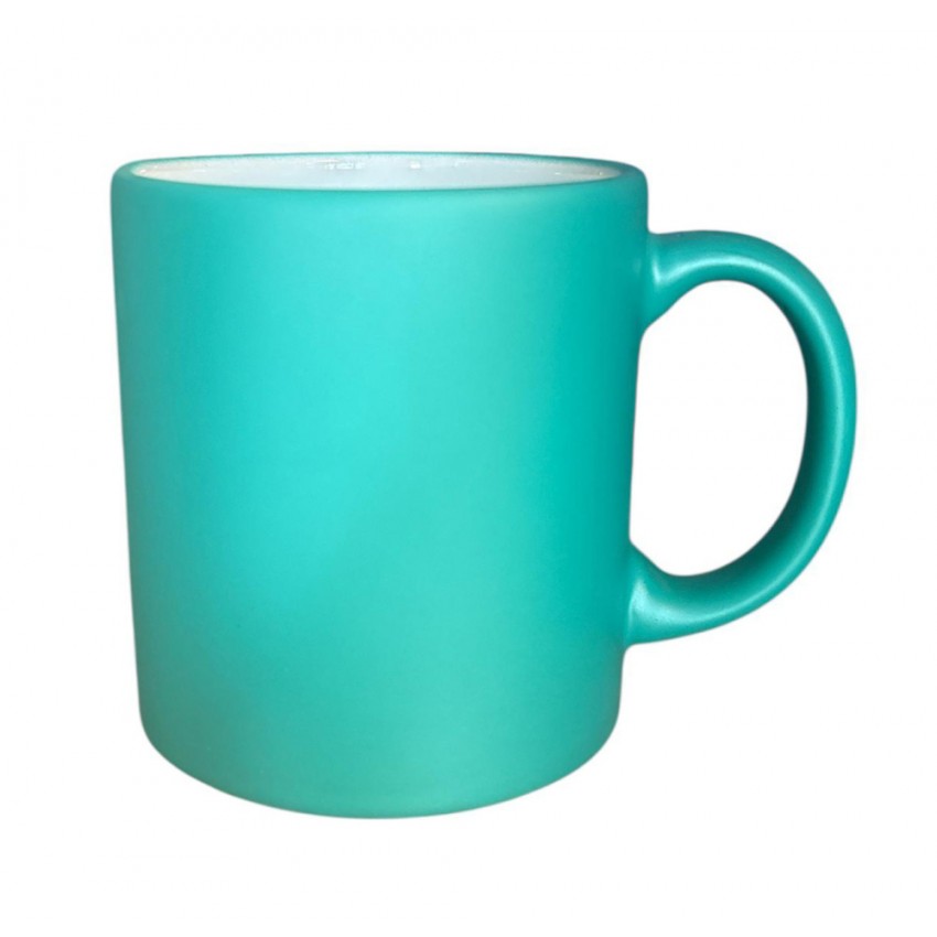 Mat Turkuaz Kupa Bardak