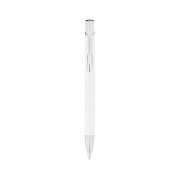 1009 Beyaz Metal Tükenmez Kalem