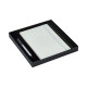 920-K Beyaz Hediyelik Set - 13X21 Not Defteri Metal Rubber Gövde Roller Kalem