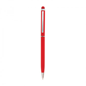 587 Kırmızı Metal Tükenmez Touchpen Kalem