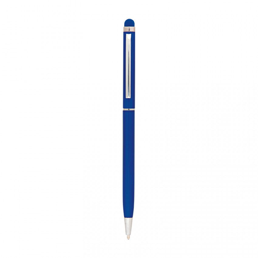 587 Lacivert Metal Tükenmez Touchpen Kalem