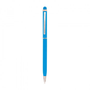 587 Turkuaz Metal Tükenmez Touchpen Kalem