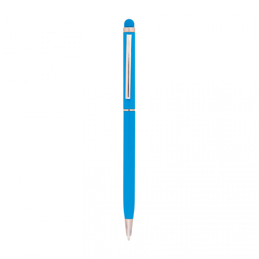 587 Turkuaz Metal Tükenmez Touchpen Kalem