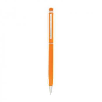 587 Turuncu Metal Tükenmez Touchpen Kalem