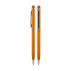587 Turuncu Metal Tükenmez Touchpen Kalem