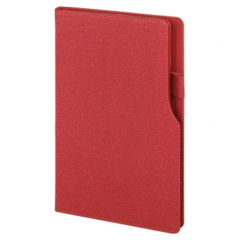 2320 Kırmızı Termo Deri Defter (ivory Kağıt)