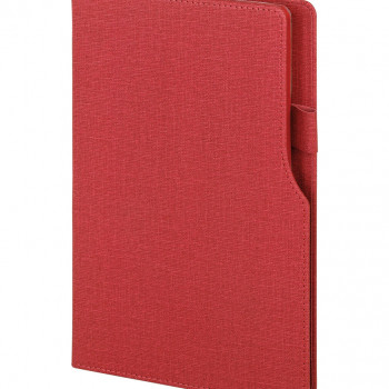 2320 Kırmızı Termo Deri Defter (ivory Kağıt)