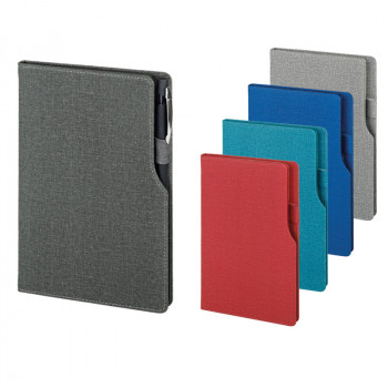 2320 Turkuaz Termo Deri Defter (ivory Kağıt)
