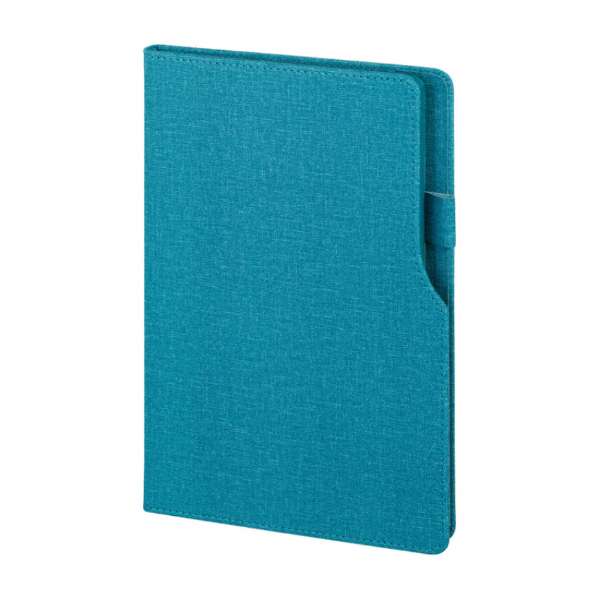 2320 Turkuaz Termo Deri Defter (ivory Kağıt)