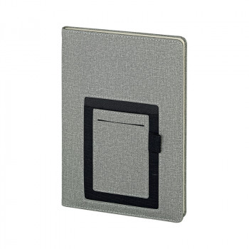 2420 Gri Termo Deri Defter (ivory Kağıt)