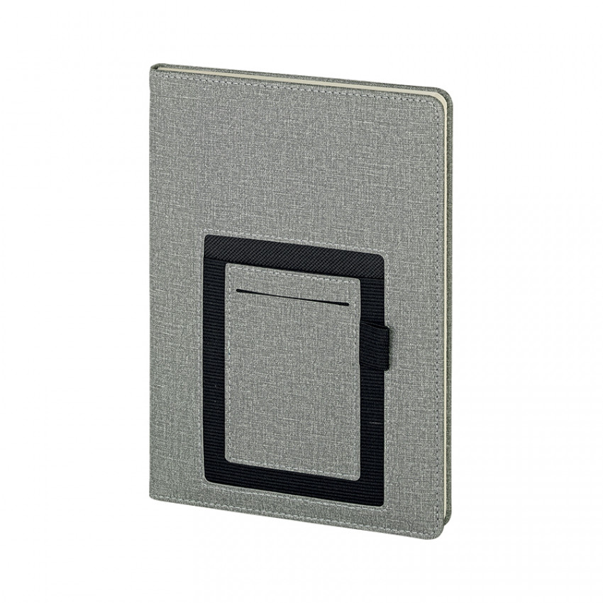 2420 Gri Termo Deri Defter (ivory Kağıt)