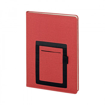 2420 Kırmızı Termo Deri Defter (ivory Kağıt)