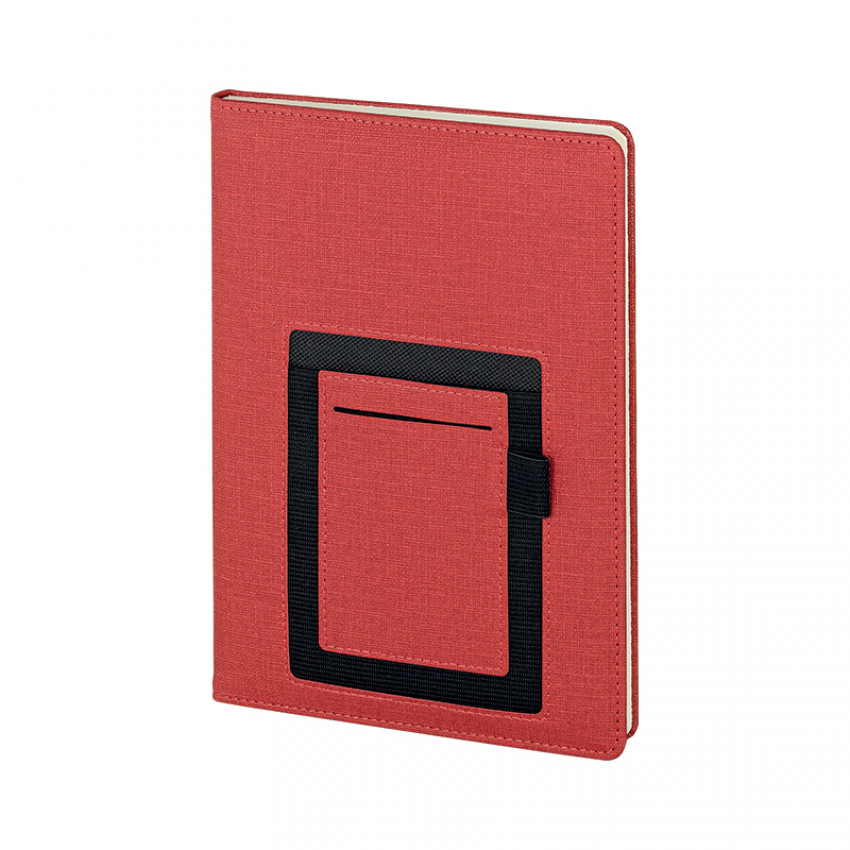 2420 Kırmızı Termo Deri Defter (ivory Kağıt)