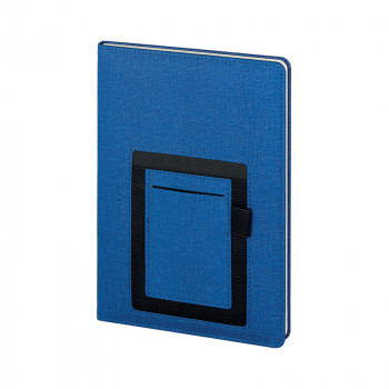 2420 Lacivert Termo Deri Defter (ivory Kağıt)