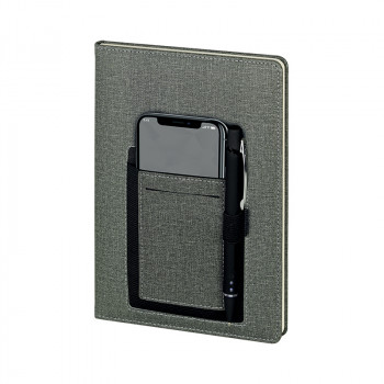 2420 Siyah-Füme Termo Deri Defter (ivory Kağıt)