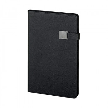 2660 Siyah Termo Deri Defter