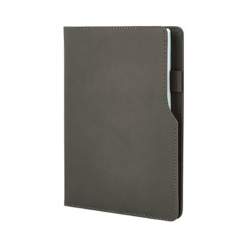 941-HOLMEN Gri-Mat Termo Deri Defter (Holmen Kitap Kağıdı)