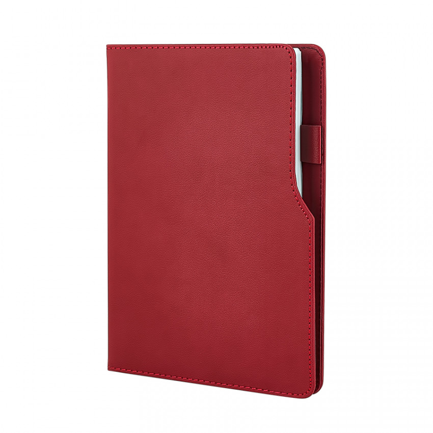 941-HOLMEN Kırmızı Termo Deri Defter (Holmen Kitap Kağıdı)