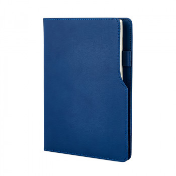 941-HOLMEN Lacivert Termo Deri Defter (Holmen Kitap Kağıdı)