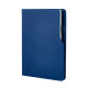 941-HOLMEN Lacivert Termo Deri Defter (Holmen Kitap Kağıdı)