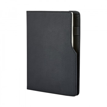 941-HOLMEN Siyah Termo Deri Defter (Holmen Kitap Kağıdı)