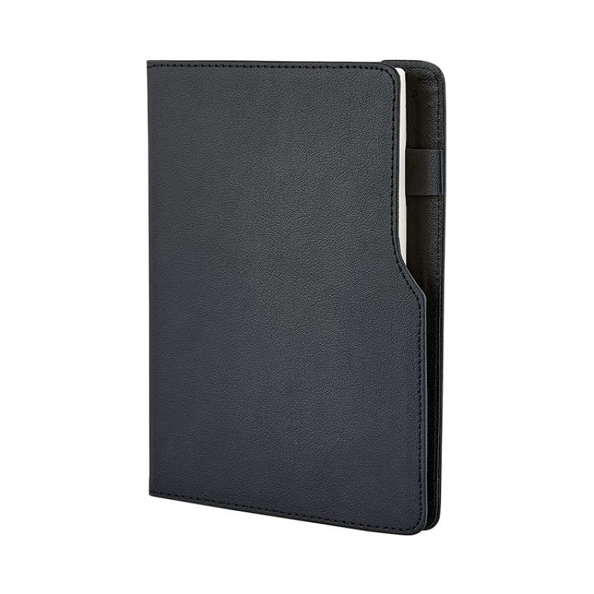 941-HOLMEN Siyah Termo Deri Defter (Holmen Kitap Kağıdı)