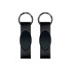 2403 Siyah Metal Suni̇ Deri̇ Anahtarlık