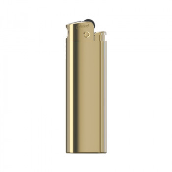 1157 Gold Cricket Turbo Taşlı SiBoplu Metal Çakmak