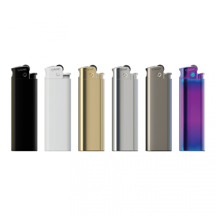 1157-L Gökkuşağı Cricket Turbo Taşlı SiBoplu Metal Çakmak