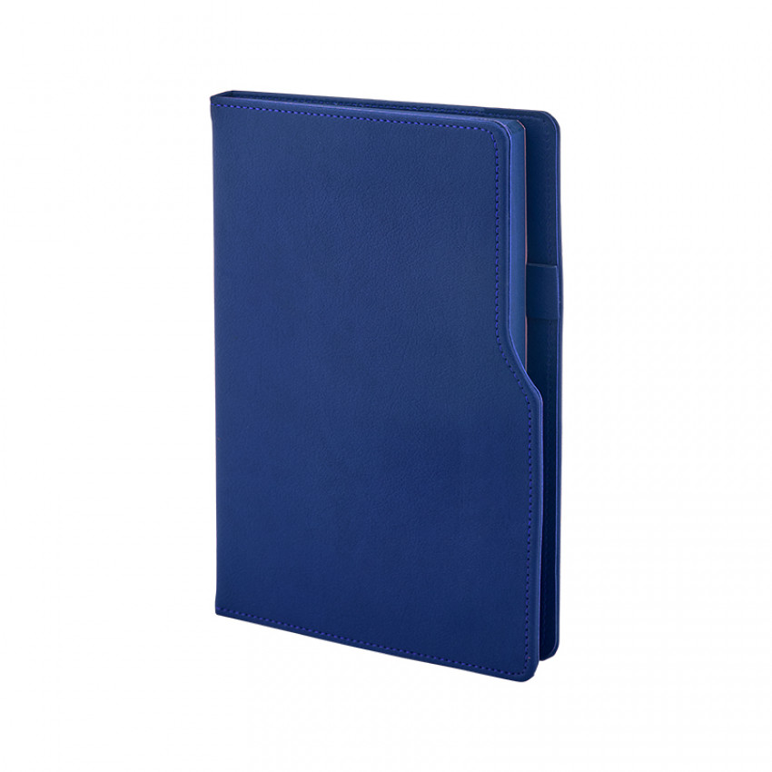 941-IVORY Lacivert 15 x 21 Termo Deri̇ Defter (Ivory Kağıt)
