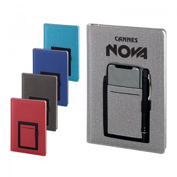 1105 Gri Termo Deri̇ Tarihli Ajanda (Ivory Kağıt)