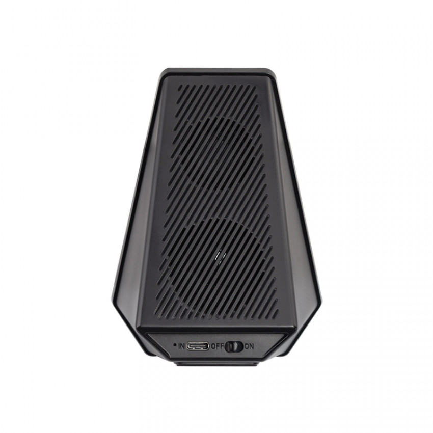 4240 Siyah Wireless Şarj & Hoparlör & Dijital Saat