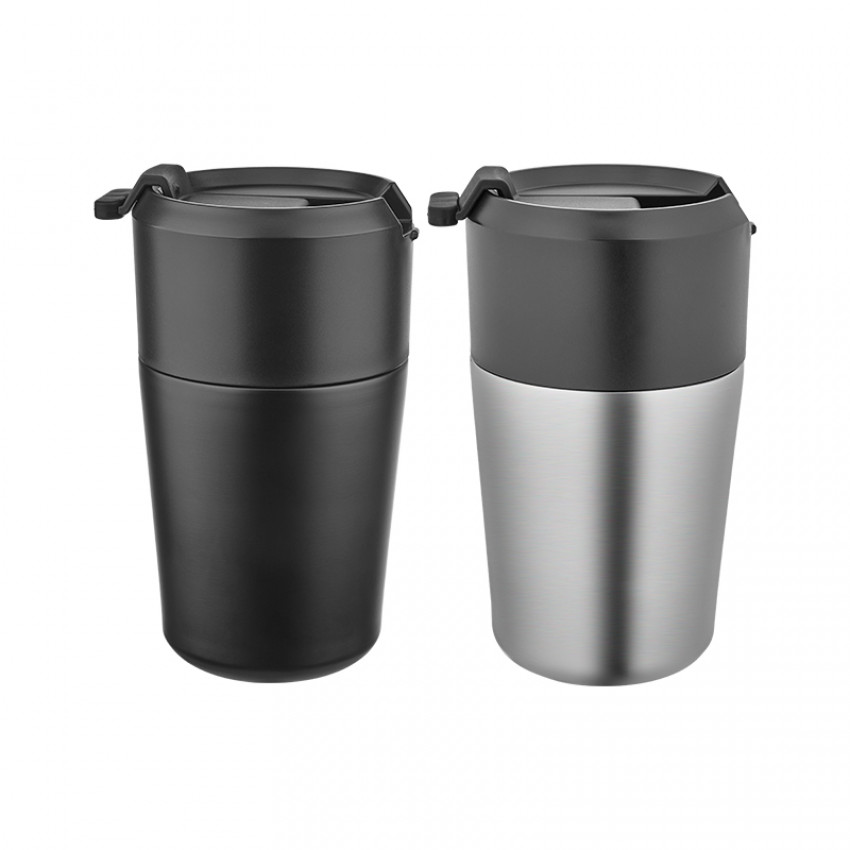 5355 Krom Çelik Termos / 380 ml