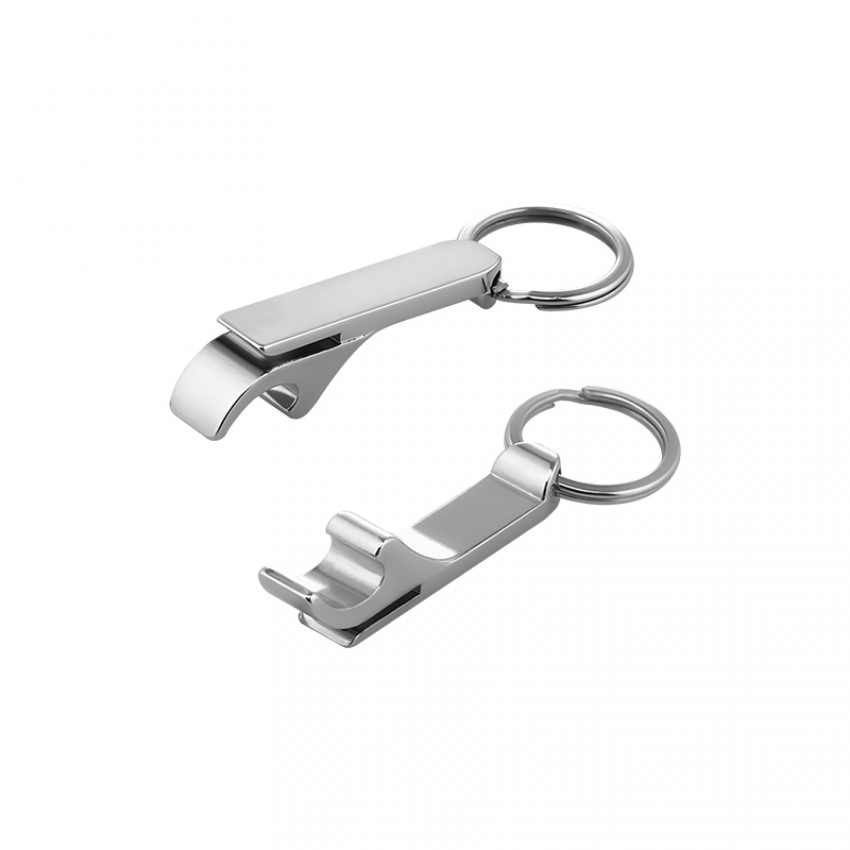 2395 Nikel Tek Taraflı Metal Anahtarlık