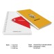 BK-03-2129 Yandan Spiralli Karton Defter