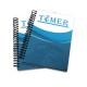 BK-05-1421 Taslamalı Yandan Spiralli Defter