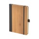 2428 15 x 21 Termo Deri Bambu Defter