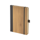 2428 15 x 21 Termo Deri Bambu Defter