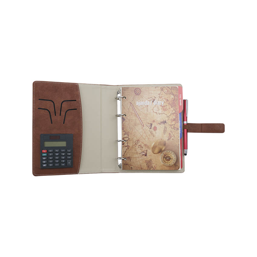 1429 Termo Deri Hesap Makineli Tarihli Organizer