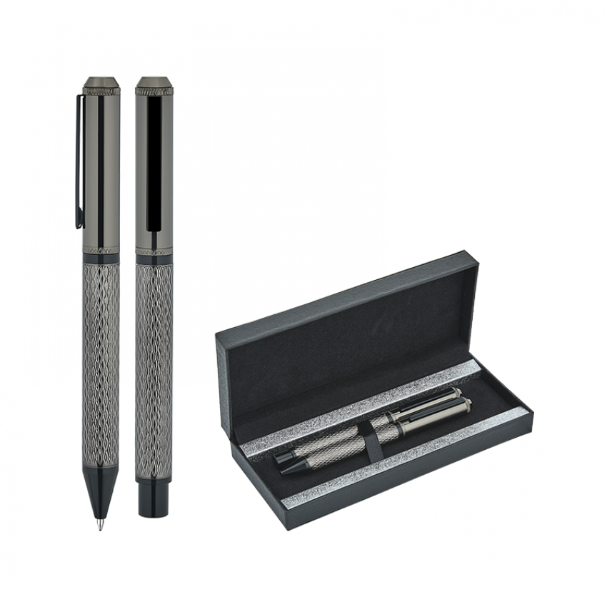 1254-RT Metal Roller & Tükenmez Kalem Seti