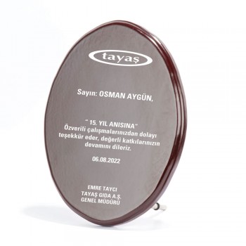 Ahşap Plaket
