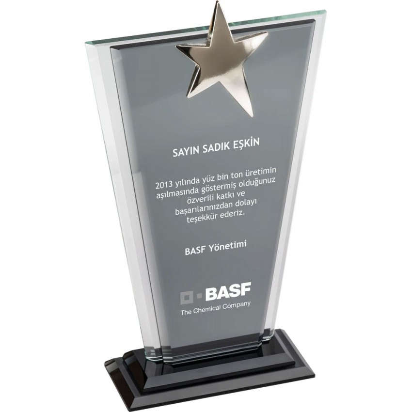 Kristal Plaket