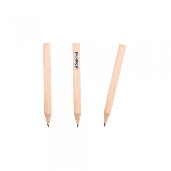 Mini Naturel Köşeli Kurşun Kalem